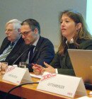 Diskutierten über den Onlinehandel in Österreich: Onlinehändler Wolfgang Krejcik, Rene Tritscher, Geschäftsführer der Bundessparte Handel WKÖ sowie Bettina Lorentschitsch, Obfrau der Bundessparte Handel WKÖ (v.l.n.r.). Besonders ins Zeug legen will sich die Wirtschaftskammer gegen Wettbewerbsnachteile, mit denen österreichische Onlinehändler zu kämpfen haben.