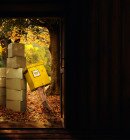 Open Door. Color Image